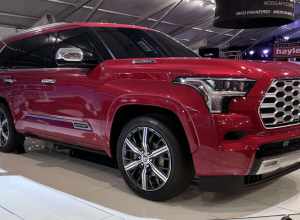 2023 Toyota Sequoia at the 2022 Barrett Jackson auto auction in Scottsdale Arizona.