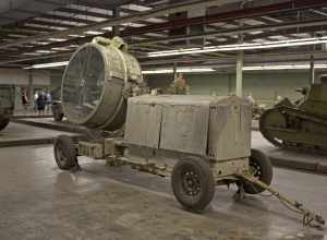 Air defense searchlight.