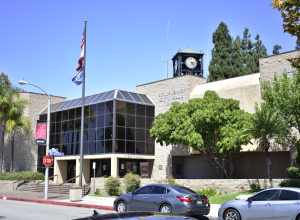 City hall of Bellflower, California on 10 August 2019