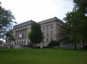 Omaha Central High School on Capital Hill in downtown Omaha