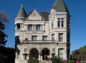 Conrad-Caldwell House Museum, on St James Court, Old Louisville Kentucky.