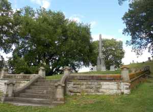 The Deere-Atkinson-Dickinson graves in Riverside Cemetery in Moline, Illinois.