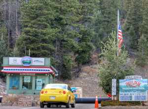 Entrance to Pike's Peak