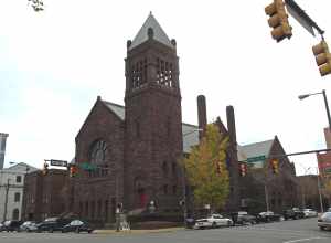 First United Methodist Church in Birmingham, Alabama, listed on the National Register of Historic Places.