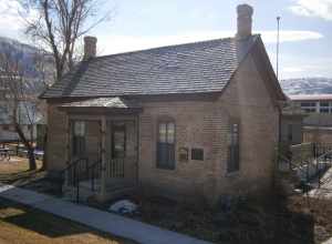 The Perry and Agnes Wadsworth Fitzgerald House, a historic home in Draper, Utah, United States.