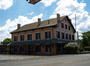 Huntsville Depot in Huntsville, Alabama, listed on the National Register of Historic Places.