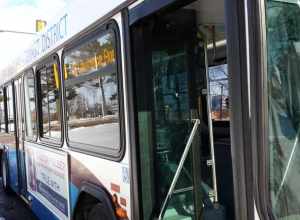 Low Floor Gillig 2011 series. 35 ft. On Route 1 N. Fifth Before turning into Route 18 Lawrence/Knox Knolls