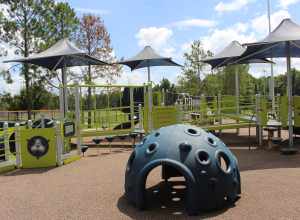 Playground in Miracle Field area of Freedom Park, Valdosta, Lowndes County, Georgia