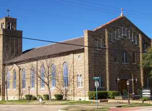 Saint Anthony's Catholic Church in Bryan, Texas, United States was built in 1927. It was listed on the National Register of Historic Places on September 25, 1987.