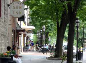 Moravian Sun Inn This photo shows the Sun Inn on Main Street.