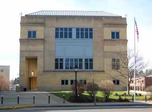 The Robert C. Byrd Federal Building and United States Courthouse, located at 110 North Heber Street, Beckley, West Virginia.