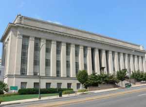 The Virginia Department of Highways Building, now headquarters of the Virginia Department of Transportation, in Richmond, Virginia; on the National Register of Historic Places