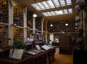 Interior of the Providence Athenaeum