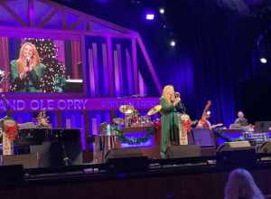 Ana Cristina Cash performs at The Grand Ole Opry during Christmas 2020