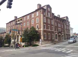 This is a picture of the front of the Knoxville YMCA Building, a.k.a. Lindsay Young Downtown YMCA