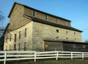 200 North Mill Street, Decorah, Iowa, in the open air division of the Vesterheim Norwegian-American Museum, listed on the National Register of Historic Places as the Painter-Bernatz Mill