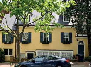 The house located at 3232 Volta Place NW in the Georgetown neighborhood of Washington, D.C., is a contributing property to the Georgetown Historic District.