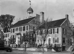 Old New Castle Courthouse, Delaware Street, New Castle, Delaware. 

Image courtesy of the Historic American Building Survey archives.Photographer: W. S. Stewart; Oct. 13, 1936.


This is an image of a place or building that is listed on the National