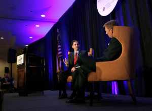 U.S. Senator Marco Rubio of Florida and John Hook speaking at the Arizona Chamber of Commerce &amp; Industry's Leadership Series luncheon in Phoenix, Arizona.

Please attribute to Gage Skidmore if used elsewhere.