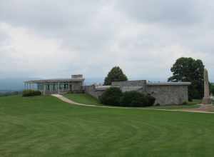 The visitor center at Antietam National Battlefield in Maryland.