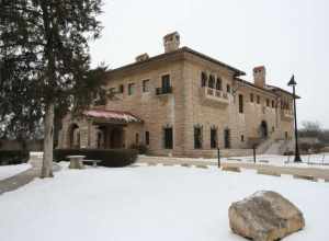 The Marland Mansion — in Ponca City, Oklahoma.  Home of E.W. Marland, future governor of Oklahoma, it was built in 1925 and has been declared a National Historic Landmark.