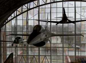 A YF-16 on display at the Virginia Air and Space Center in Hampton, Virginia.