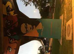 Mural supporting column Coronado Bridge