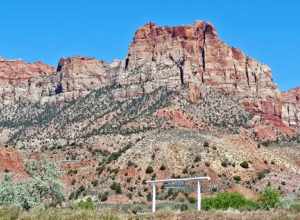 (1 in a multiple picture album)
Can you think of a more beautiful place to have a ranch? This is in Springdale, UT, very near the entrance to Zion National Park.