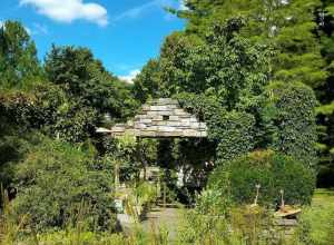 Portion of ruin, Chanticleer Garden, Pennsylvania, USA