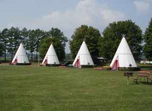 The Wigwam Village Motel in Cave City, Kentucky, U.S.A.