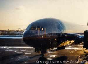 There were some interesting developments at United Airlines in 1995. It not only became the first airline in the world to fly the Boeing 777, but also launched an Around-the-World Service, with United 2 flying east from Los Angeles to Newark, and