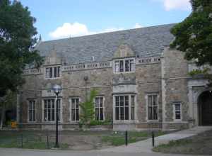 The Lawyers Club on the central campus of the University of Michigan in Ann Arbor, Michigan (United States).