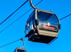 Ropeway “Heavenly” in South Lake Tahoe, California, USA