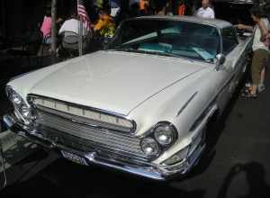 A 1961 DeSoto Hardtop at the 2014 Rolling Sculpture Car Show in Ann Arbor, Michigan (United States).