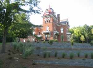 Front View of the Benjamin Schenck Mansion