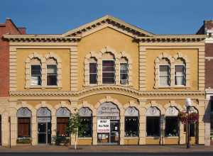 Keystone Building — 409 Main St, Red Wing, Minnesota, USA.  Viewed from the northwest, corrected for perspective distortion.  





This is an image of a place or building that is listed on the National Register of Historic Places in the United