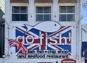 Go Fish! located at 24 Rehoboth Avenue in Rehoboth Beach, Delaware.