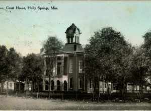 Marshall County Court House in Holly Springs, Mississippi