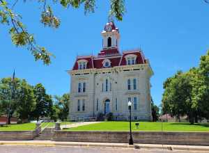 Chase County Courthouse in Cottonwood Falls, Kansas