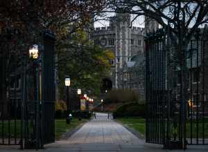 Foulke-Laughlin Gate with Buyers Hall in the distance
Princeton University