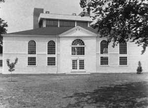 Deering Estate Barn, Portland, Maine.  This building was demolished in 1969.