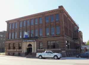 Ferd Haak - Victor Animatograph Company Building in downtown Davenport, Iowa.