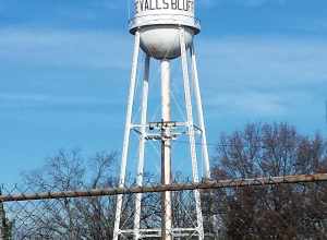 1936 PWA-built waterworks, northeast corner of Hazel and Rumbaugh streets, DeValls Bluff