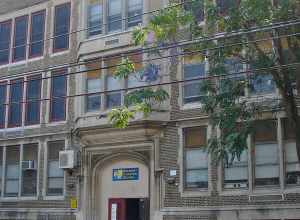 Belmont School on the NRHP since November 18, 1988. At 4030 Brown Street in the Belmont neighborhood of West Philadelphia.