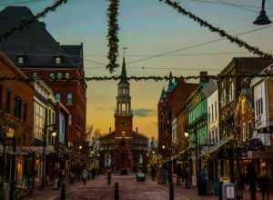 Church Street, Burlington, Vermont United States
