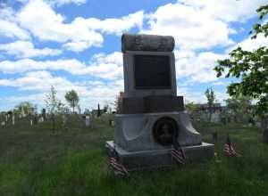 Grave of Alonzo P. Stinson, Eastern Cemetery, Portland, Maine