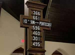 Interior of St. Peter's Episcopal Church, Charlotte, North Carolina