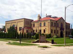 The Armory (currently 10 South) in Janesville, Wisconsin (United States).