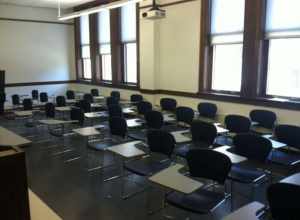 A new classroom in Lincoln Hall