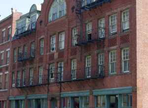 The Howe Building, located at 208 Middlesex Street, Lowell, Massachusetts.  The building is on the National Register of Historic Places.